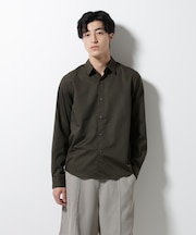 スタンダードレギュラーカラーシャツ／長袖