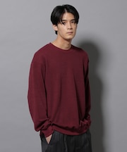 テックワッフルクルーネックＴシャツ