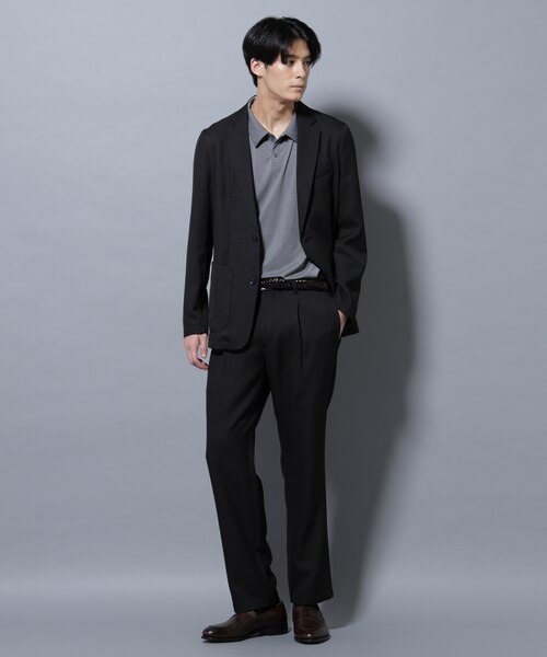 LB.03／「Adaptation」ストレッチツイルセットアップ スリム｜ナノ