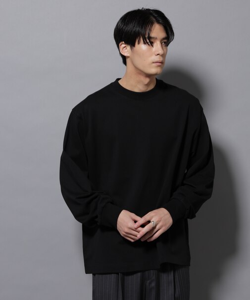 ビックシルエットワンポイントTシャツ 長袖