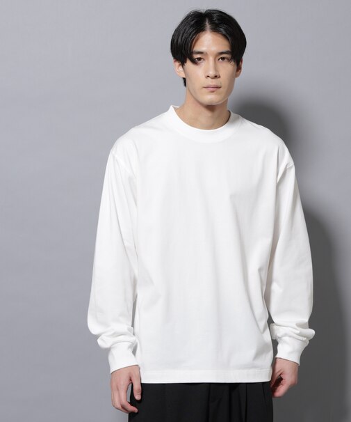 ビックシルエットワンポイントTシャツ 長袖