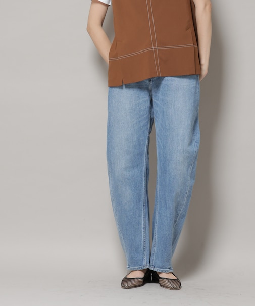 Healthy DENIM／Corn ワイドカーブデニム
