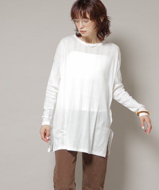 Robert P. Miller／Light Prib Crew L／S tee
