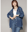Healthy DENIM／Almond デニム ビッグシャツ