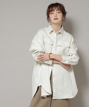 Healthy DENIM／Almond ビッグシャツ
