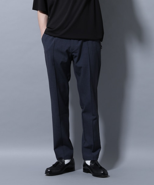 サイドリブストレッチイージーパンツ