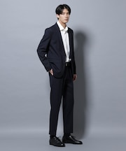 「Damerino」LANATEC(R)メランジオックスストレッチセットアップ