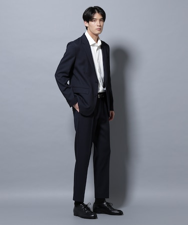 「Damerino」LANATEC(R)メランジオックスストレッチセットアップ