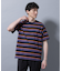 ナノベアボーダーTシャツ 半袖