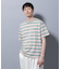 ナノベアボーダーTシャツ 半袖