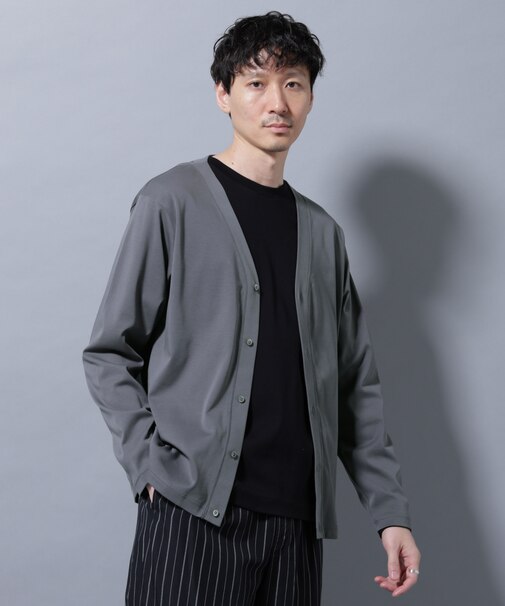 アンチスメルカーディガン 長袖