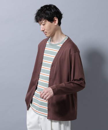 アンチスメルカーディガン 長袖