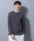 アンチスメルワッフルTシャツ 長袖