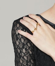 JAMIRAY／WINDING COM RING GD