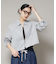 レースボンディングシャツブルゾン