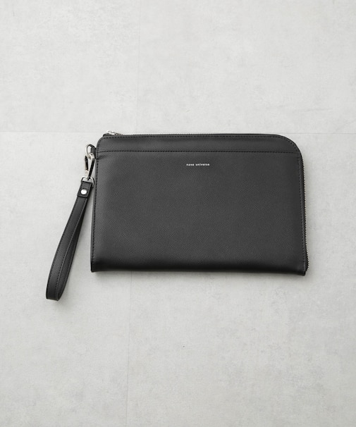 フェイクレザークラッチバッグ