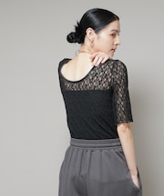 レースバックシャントップス