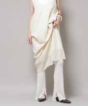 レースフレアレギンスパンツ