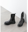 CORSO ROMA9／サイドゴアリブニットブーツ