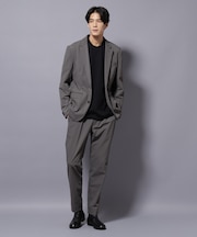 「Damerino」 ナイロンストレッチトリコットセットアップ