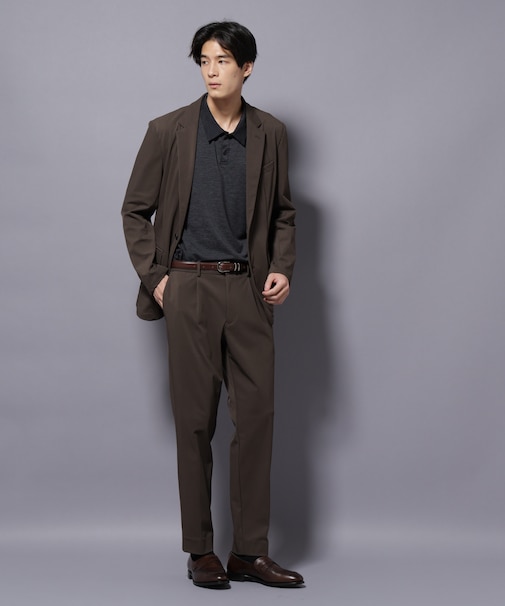 ｢Damerino｣ ナイロンストレッチトリコットセットアップ