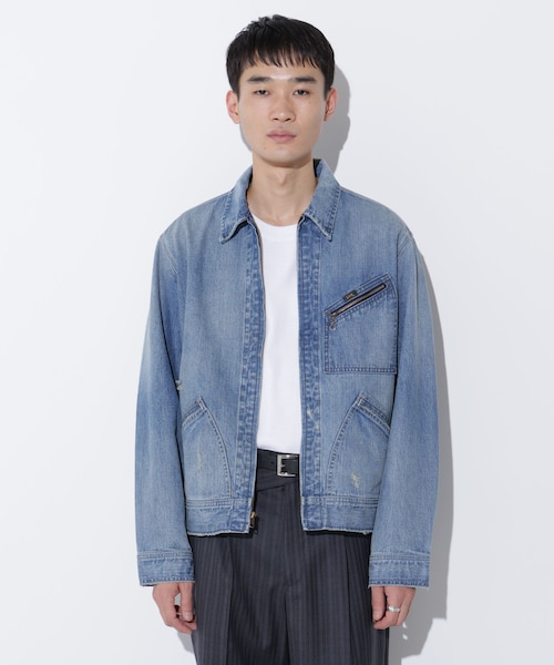 LEE/別注 91B ZIP-UPブルゾン　新品 LEE／別注 91B ZIP-UPブルゾン｜ナノ・ユニバースの通販｜&mall