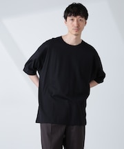 WEB限定／Anti Soaked(R)  汗染み防止 クルーネック ビッグシルエットTシャツ