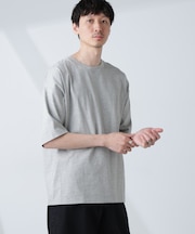 WEB限定／Anti Soaked(R)  汗染み防止 クルーネック ビッグシルエットTシャツ