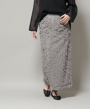 フリンジタイトスカート