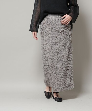 フリンジタイトスカート