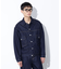 AUTHENコラボ SILKNIZED DENIM トラッカージャケット(セットアップ可)