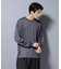 MIYATA×NANO JAPAN MADE キュプラ混 Tシャツ 長袖