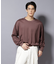 MIYATA×NANO JAPAN MADE キュプラ混 Tシャツ 長袖
