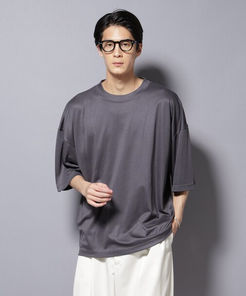 MIYATA×NANO JAPAN MADE キュプラ混 Tシャツ