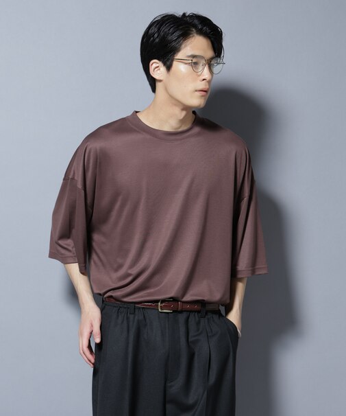 MIYATA×NANO JAPAN MADE キュプラ混 Tシャツ