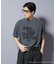 別注GOOD ROCK SPEED BEATLES フロッキープリントTシャツ
