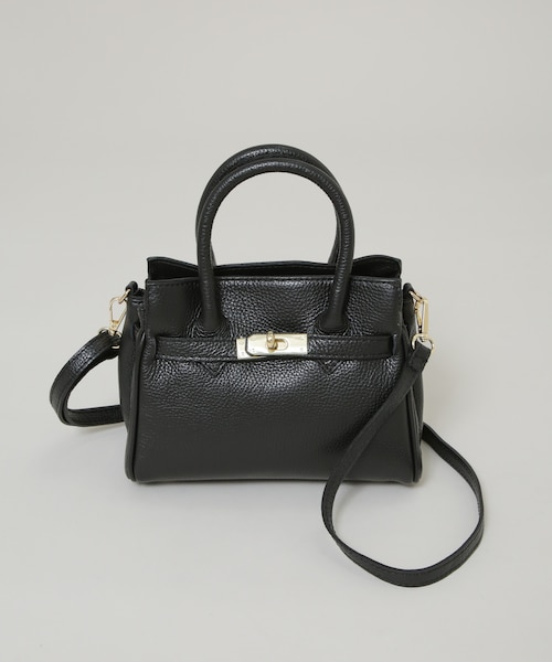 AULENTTI／ターンロックモチーフバッグ｜ナノ・ユニバースの通販