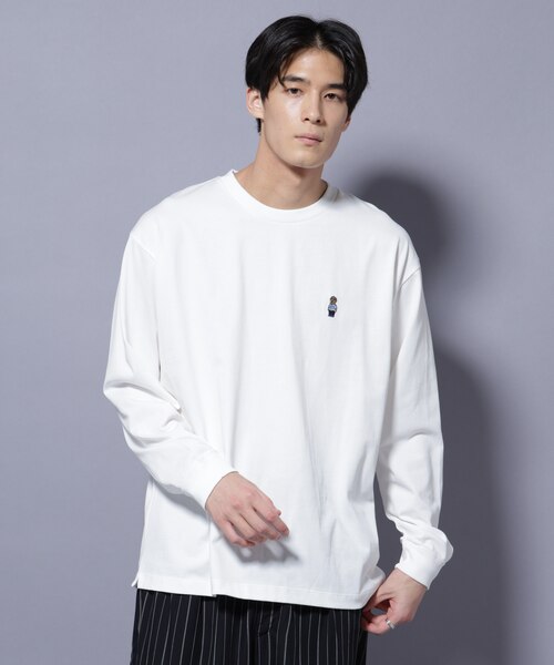 ナノベア Tシャツ 長袖 working｜ナノ・ユニバースの通販｜&mall