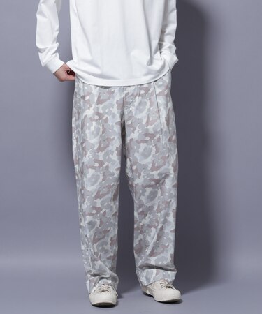 オリジナルパターンイージーパンツ