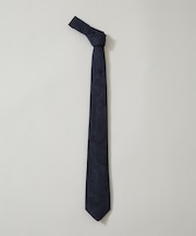 京都西陣ウォッシャブルシャドーペイズリーネクタイ 1