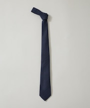 京都西陣ウォッシャブルヘリンボーンソリッドネクタイ