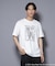 別注GOOD ROCK SPEED NYC シルバー箔プリントTシャツ