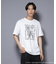 別注GOOD ROCK SPEED NYC シルバー箔プリントTシャツ