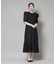 troisieme chaco／カットジャガードワンピース