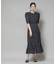 troisieme chaco／カットジャガードワンピース