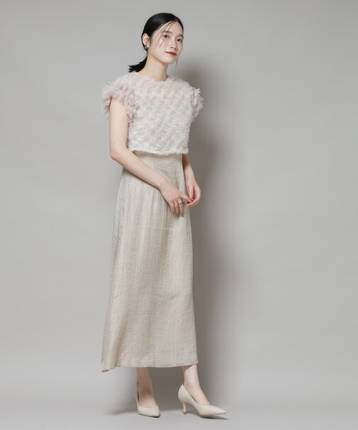 kaene／ボリュームブラウスセットドレス