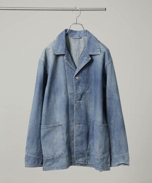ULTERIOR ※マンホール別注カバーオール ULTERIOR／FADED LIGHT DENIM COVERALL(セットアップ可)｜ナノ