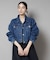 SOMETHING／BIG DETAIL DENIM JACKET