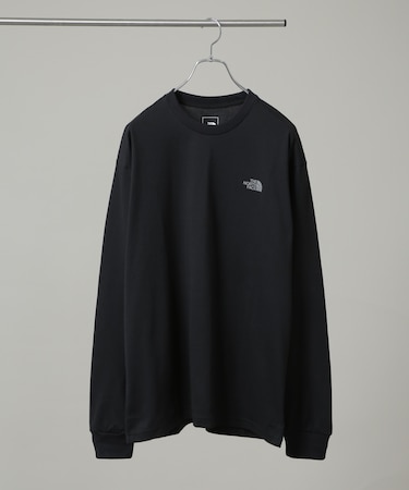 THE NORTH FACE／L／S Back Square Logo Tee