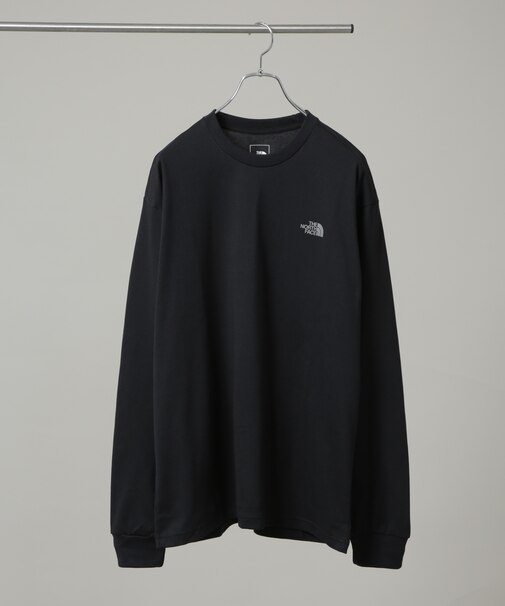 THE NORTH FACE／L／S Back Square Logo Tee